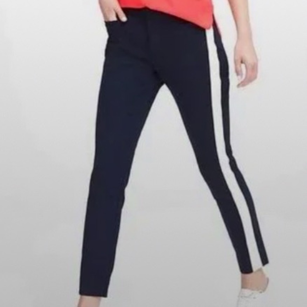 Banana Republic Sloan Pants Navy Tuxedo